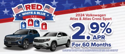 Red White Blue Tag Sale Atlas & Atlas Cross Sport Specials!