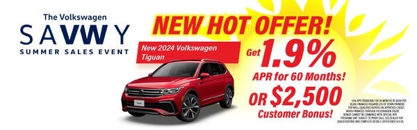 2024 VW Tiguan Hot Offer!